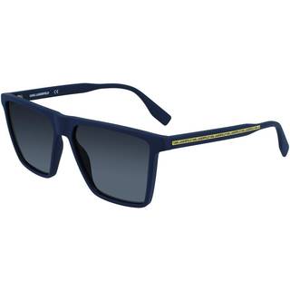 Karl Lagerfeld Mand KL6060S 435 Solbriller Plast Blå uigennemsigtig Blå Firkantet Skygge