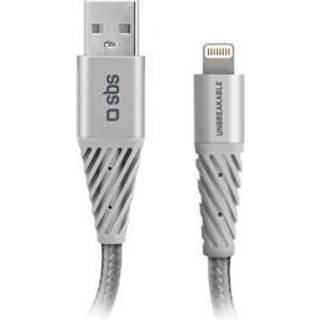 SBS lightning kabel 1.5 m - Sølv