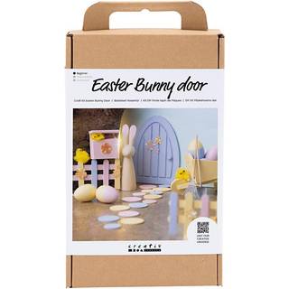 DIY Kit til Påskeharens Dør i Pastelfarver