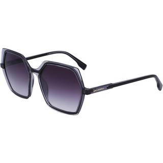 Karl Lagerfeld KL6083S 009 56 Solbriller Kvinder Grå - Transparent Dark Grey - 56mm