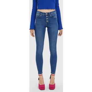 Olmblush Mellemhøj Talje Skinny Fit Jeans