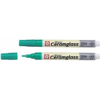 Ceramglass Pen Green Fine