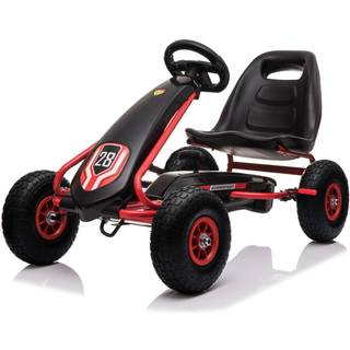 MegaLeg Champion 28 AIR Pedal Gokart m/lufthjul, sort