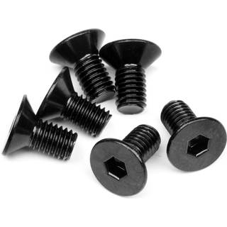 Flat Head Screw M5x10mm (Hex Socket/6pcs)
