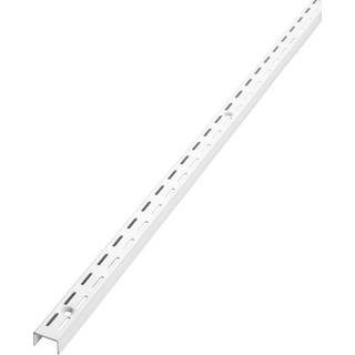 Home-it Vægvange Rack System 198 cm. - hvid ✓ På lager - klar til levering og afhentning