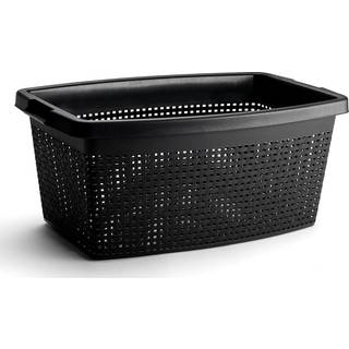 Linnedkurv | Rattanlook | Sort | 40 L