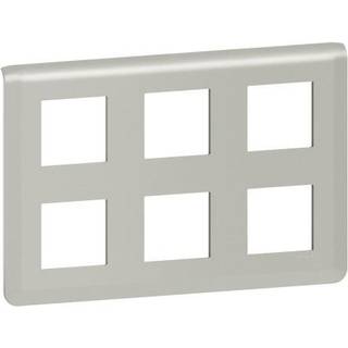Legrand Mosaic ramme horisontal 2x3x2m alu