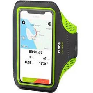 SBS mobilholder til armen - sort/grøn