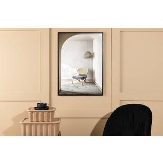 Venture Design Lounge chair poster 70 x 100 cm Beige