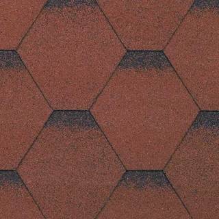 IKO shingel amourshield, teglrød - 2 m²