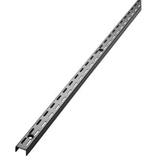 Home-it Vægvange Rack System 198 cm. - sort ✓ På lager - klar til levering og afhentning
