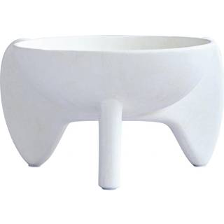 101 Copenhagen Decorative Objects - 'Wing Bowl', big, white in White Ceramic