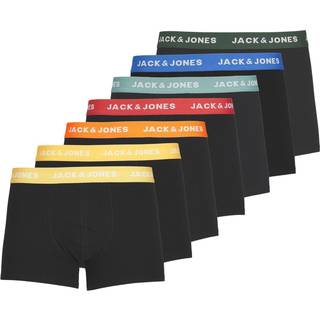 JACK & JONES Herre Vito Solid Syv-pak Truser Sort