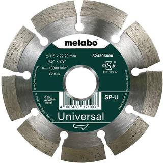 Metabo 4007430171993 - 624306000 Diamantskæreskiver SP - SP-U