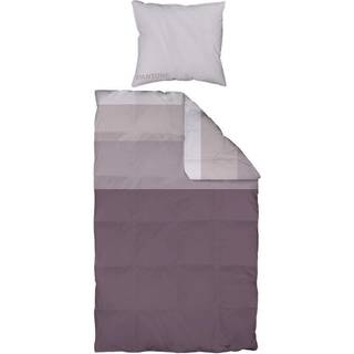 Sengetøj 200x220 cm - Pantone lilla - 100% Bomuldssatin - Dobbelt dynebetræk fra Pantone