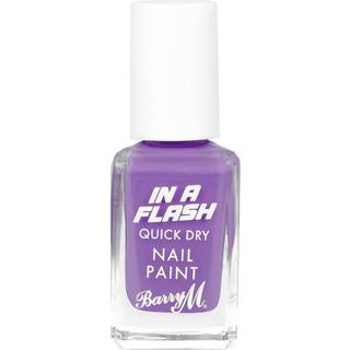 Barry M In A Flash Quick Dry Nail Paint Blue Boost