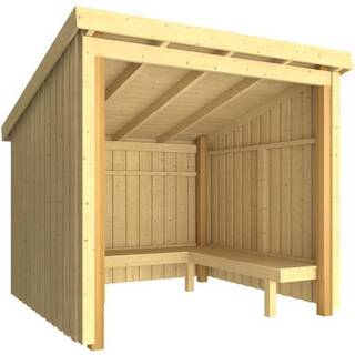Plus Nordic Bålhytte 5 m² - Type 1A