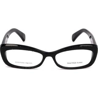 Alexander McQueen AMQ 4203 807 52 Briller Kvinder Black - Black - 52mm