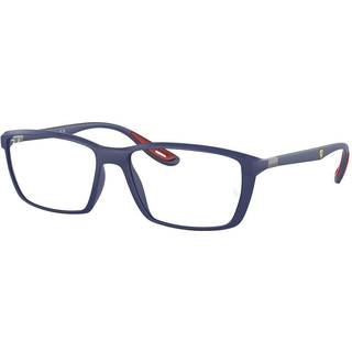 Ray-Ban RX7213M F604 54 Briller Mænd Blue - Matte Blue - 54mm