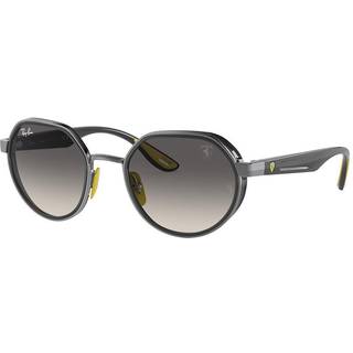 Ray - Ban Unisex RB3703M F03011 Solbriller Metal Grå Grå Geometrisk Normal Skygge - Grå