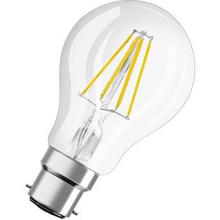 Osram LED pære Standard Filament 6,5W/840 (60W) Klar B22d