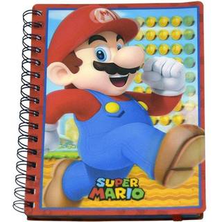 Super Mario - Notesbog med 3D-motiv