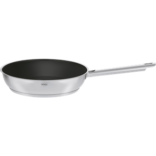 Elegance Stegepande fra Rösle - Stål/Sort farve - Rustfrit stål 18/10