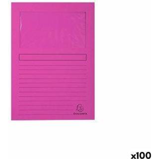 Exacompta Forever Vinduesomslag, 100 stk., fuchsia