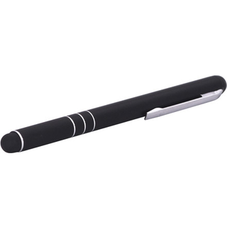 Touch Pen Universal Sort med Sølvkant