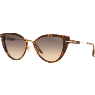 Tom Ford FT0868 ANJELICA-02 52B 57 Solbriller Kvinder Guld - Tortoise Gold - 57mm