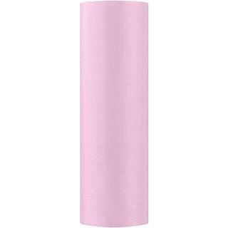 Satin lyserød - 16 cm x 9 meter - Elegant til enhver festlig lejlighed