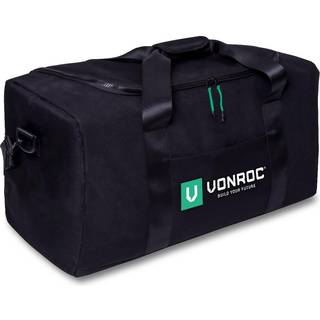 VONROC Værktøjstaske - Mål: 60 x 30 x 26 cm - Max kapacitet 25 kg | Sort