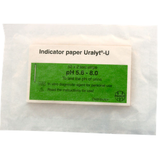 pH indikatorpapir 5,6-8,0, 100 strimler