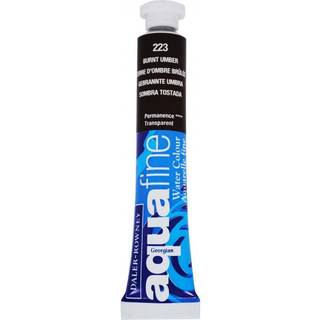 Aquafine Watercolor Tube 8ml. Burnt Umber (223)