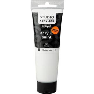 Akrylmaling 120 ml-Studio Acrylic - Titanium White