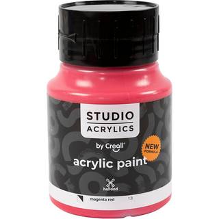 Akrylmaling 500 ml - Studio Acrylic - Magenta Red