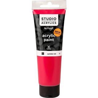 Akrylmaling 120 ml - Studio Acrylic - Carmine Red