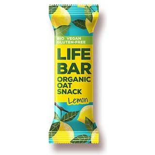 LifeBar Havrebar Lemon Økologisk - 40 gram