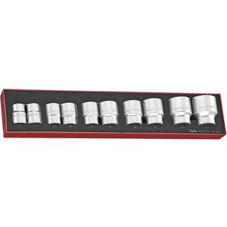 Teng Tools Topsæt med 10 dele. Med 3/4\" firkantfatning. TEX3410