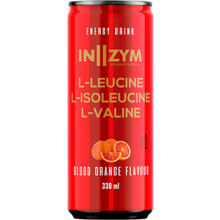 INZYM BCAA Energy Drink Blood Orange - 330 ml.