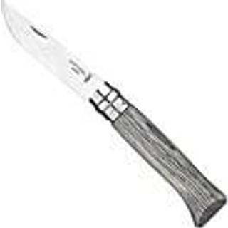 N°08 lommekniv, rustfrit stål, 8,5 cm, &#34;Tradition Luxe&#34;, Grey Birch -
