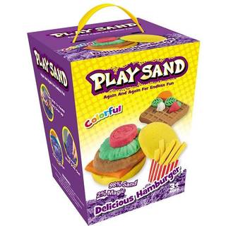 Kinetisk Play Sand, Hamburger, 908 g (4 farver)
