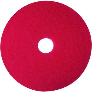 3M Scotch-Brite gulvrondel, Ø35,5cm 85 mm, 14" rød