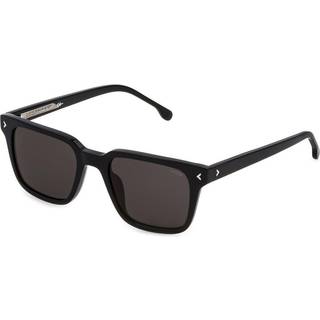 Lozza Unisex SL4283 RIMINI 4 0700 Solbriller Acetat Sort Grå Firkantet Normal