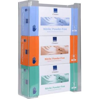 Handskestativ, transparent, akryl, til 3 æsker