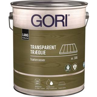 Gori 306 træterrasseolie 5,0 ltr, farveløs 80306-00100-13