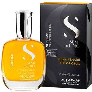 Alfaparf Milano Semi di Lino Sublime Cristalli Fugtende olie for skinnende og blødt hår 50 ml - 50 ml
