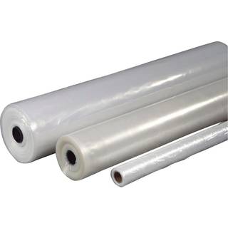 Plastik klar 2x50mx0,10mm Lux 9,2kg foldet 1 gang