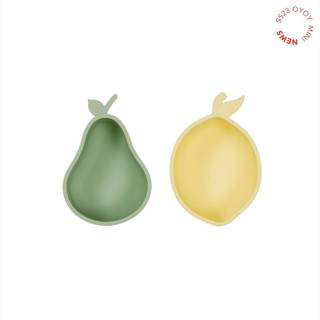 OYOY Mini Yummy skålsæt, lemon & pear