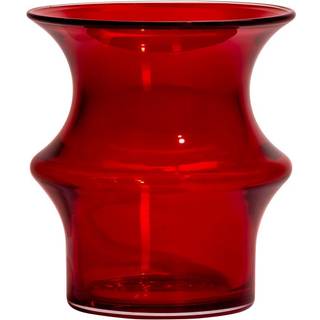 Kosta Boda Pagod Vase Red 167Mm One Size